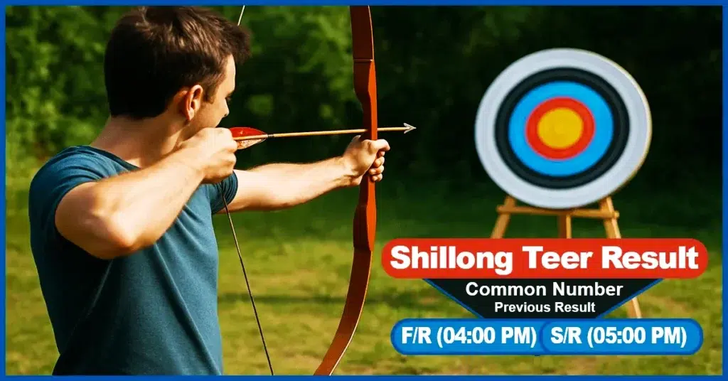 Shillong Teer Result Today live info